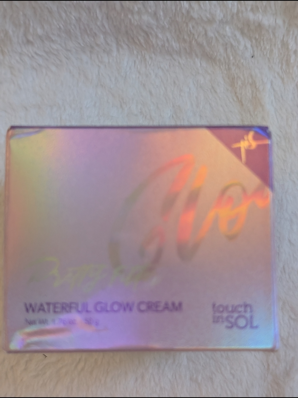Touch in SOL Waterful Glow Cream - Pink Holographic